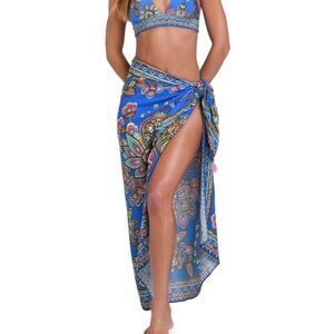 Sunshine 79 Beatnik Blossoms Pareo Wrap